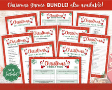Load image into Gallery viewer, Letter to Santa Claus, RED Kids Christmas Wish List Printable, Father Christmas Letter, Dear Santa Letter, Holidays, North Pole Mail, Nice List
