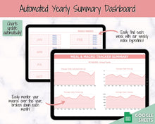 Load image into Gallery viewer, Macro Meal Planner Spreadsheet, Weekly Meal Plan Template, Meal Prep, Digital Meal Tracker, Monthly Food Diary, Printable, Grocery, Diet
