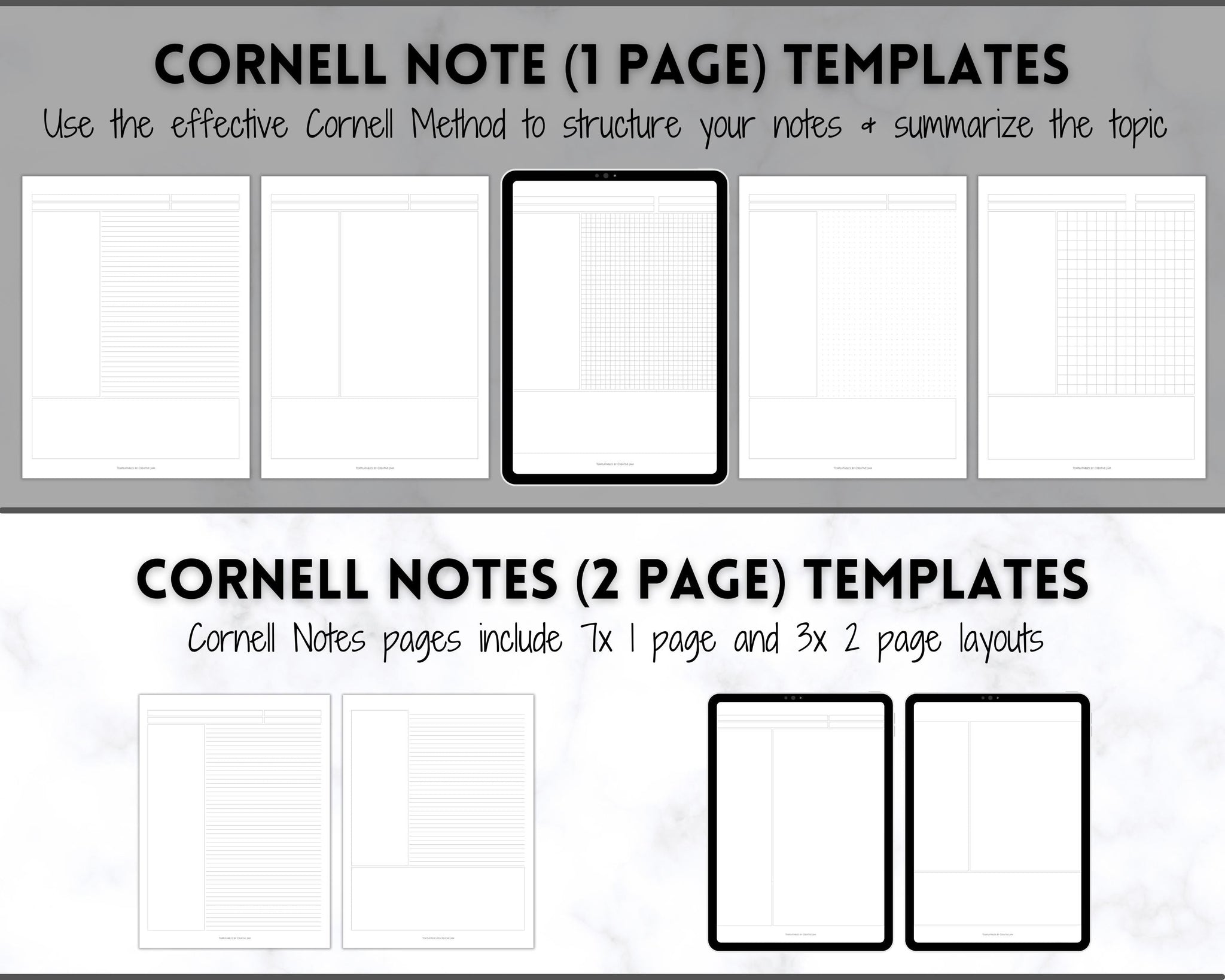 Note Taking Template, Online Note Taking