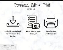 Load image into Gallery viewer, Order Form Template. EDITABLE PINK Customer Sales Order Invoice. Printable Invoice. Ordering Form Receipt. PDF Instant Digital Download | Style 3
