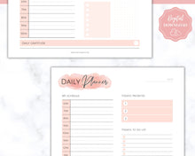 Load image into Gallery viewer, PINK Planner bundle, Daily Planner, Weekly Planner, Monthly Printable PACK! Planner Insert Sets, To do List, Productivity, Work Day, Hourly

