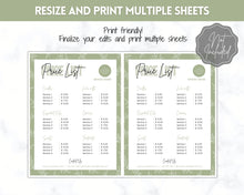 Load image into Gallery viewer, PRICE LIST Template Editable! Price Sheet, Pricing Guide, Hair Salon, Hairdresser, Photography, Beauty, Menu, Make up, Tags, Tumbler, Canva | Style 10
