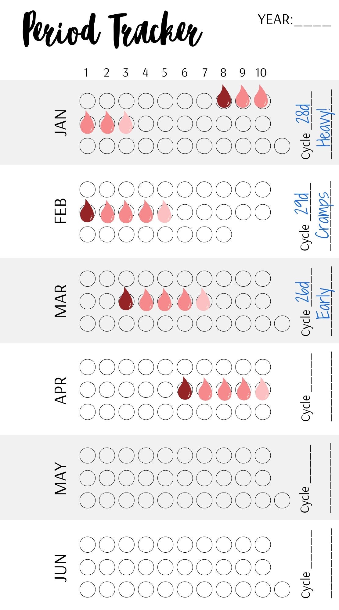 period-tracker-printable-personal-planner-monthly-menstrual-log
