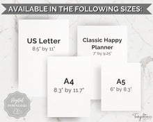Load image into Gallery viewer, Event Planner Template, Printable Party Planner, Birthday, Wedding, Bridal, Budget, Invites, Event Plan Set, Party Organizer | Mono
