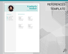 Load image into Gallery viewer, Professional Resume Template Word. CV Template Professional, CV Design, Executive Resume Template, Clean Curriculum Vitae, Minimalist, Free | Style 14

