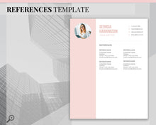 Load image into Gallery viewer, Professional Resume Template Word. CV Template Professional, Modern Executive Resume Template, Clean, Minimalist Resume, Free Docs Bundle | Style 10
