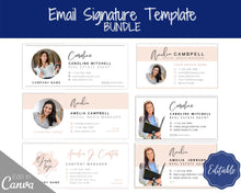 Load image into Gallery viewer, Real Estate BUNDLE! 130 Realtor Instagram Templates, 65 Facebook Posts, 6 Email Signature Templates, Open House Real Estate Signs, Canva
