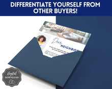 Load image into Gallery viewer, Realtor Introduction Letter, Real Estate Agent Template, New Agent Intro Letter, Real Estate Marketing, Dear Neighbor, Postcard Flyer, Canva
