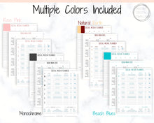 Load image into Gallery viewer, Social Media Planner Printable. Tracker for Instagram, YouTube, Facebook, Pinterest, Blog. Content, Business &amp; Marketing Planner, To Do List | Pink
