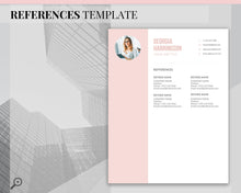 Load image into Gallery viewer, Sorority Recruitment Template, Sorority Resume Template Kit, Professional Resume Template Packet, Executive Curriculum Vitae Template Bundle | Style 11
