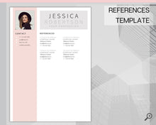 Load image into Gallery viewer, Sorority Recruitment Template, Sorority Resume Template Kit, Professional Resume Template Packet, Executive Curriculum Vitae Template Bundle | Style 12
