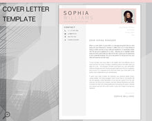 Load image into Gallery viewer, Sorority Recruitment Template, Sorority Resume Template Kit, Professional Resume Template Packet, Executive Curriculum Vitae Template Bundle | Style 2
