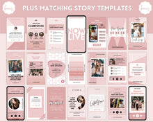 Load image into Gallery viewer, Ultimate PODCAST Launch Kit! BUNDLE - Podcast Planner, Instagram Template, Social Media Facebook Media, Content Strategy, Cover Art, Logo | Pink Vol 2

