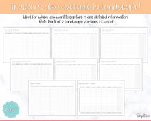 Load image into Gallery viewer, Ultimate Small Business Planner Printable BUNDLE, Business Planner, Side Hustle, Business Trackers, Social Media, Finances, Content, Order, Etsy Shop | Sky Rainbow
