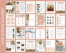 Load image into Gallery viewer, Welcome Book Template, Airbnb Welcome Guide, Editable Canva Air bnb House manual, Superhost eBook, Host signs, Signage, VRBO Vacation Rental | Brown
