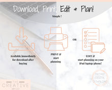 Load image into Gallery viewer, Wishlist Insert, Printable Tracker Template. Christmas, birthday, holiday, shopping wish list. Gifts for me. Make a wish. Giftlist PDF. A5

