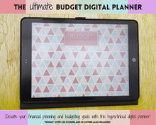 Load and play video in Gallery viewer, Digital Budget Planner for GoodNotes | Undated Digital Budget Tracker for iPad | Pastel Rainbow
