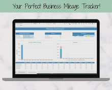 Load and play video in Gallery viewer, AUTOMATED Mileage Tracker Spreadsheet | Google Sheets Vehicle Mileage Log &amp; Expenses Calculator
