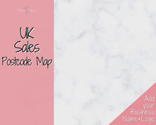 Load and play video in Gallery viewer, United Kingdom Sales Map | EDITABLE UK Etsy Sales Tracker &amp; Business Sales Map
